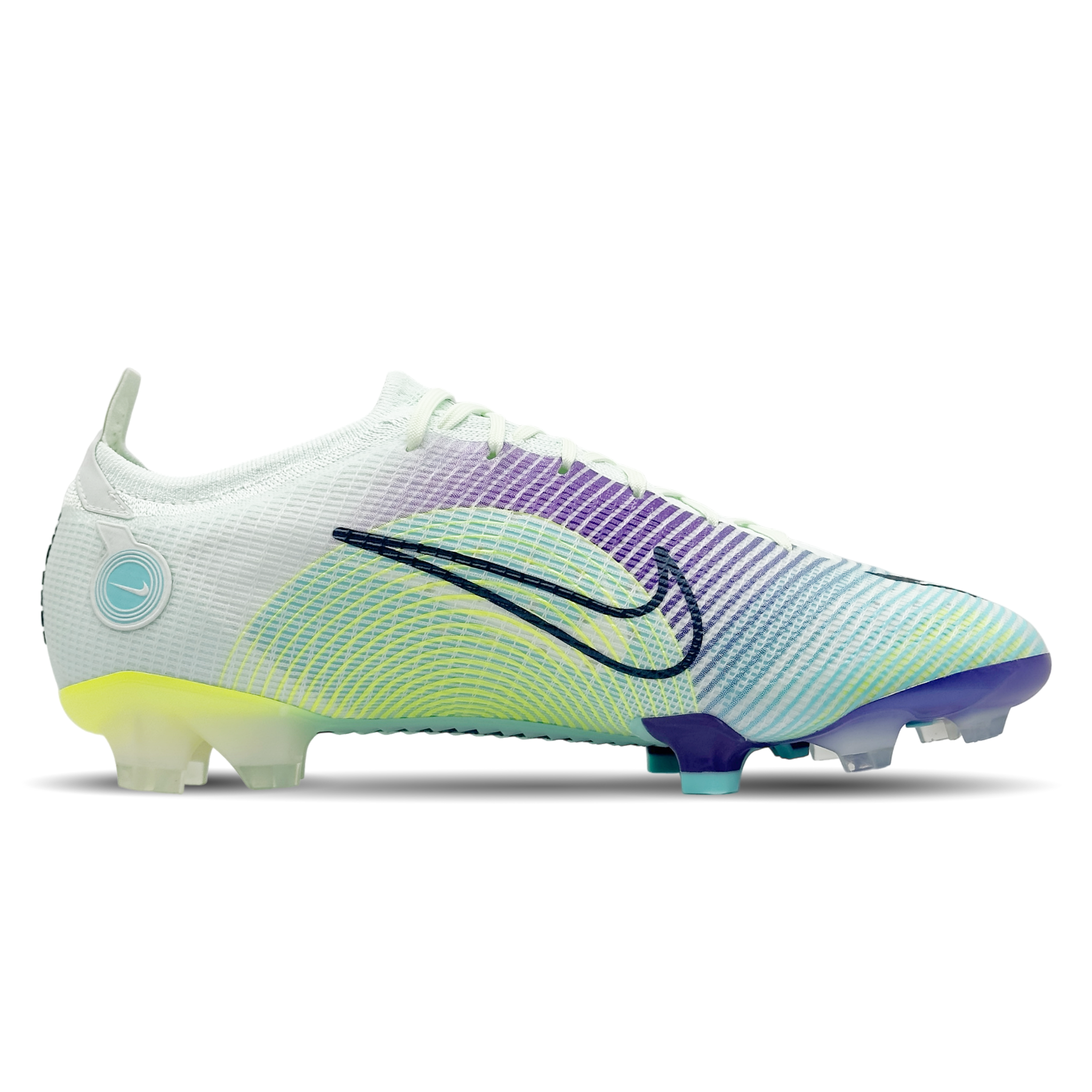 Tauche ein in die Welt des Hochleistungsfußballs mit dem Nike Mercurial Vapor 14 Elite MDS FG &quot;Dream Speed 005&quot; (CV0987-375) erhältlich auf STUNNINGBOOTS.com. Dieser Schuh bietet nicht nur erstklassige Performance auf festem Boden, sondern auch ultimativen Komfort und Grip. Mit seinem innovativen Design und hochwertigen Materialien ist er die perfekte Wahl für anspruchsvolle Spieler. Bestelle jetzt und erlebe, wie dieser Schuh dein Spiel auf ein neues Level hebt!