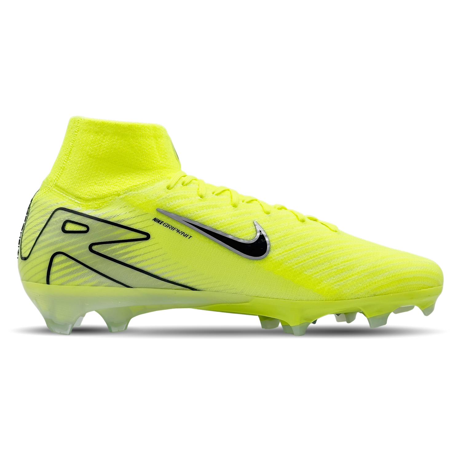 Erlebe Höchstgeschwindigkeit und Präzision mit den Nike Mercurial Zoom Superfly 10 Elite FG Fußballschuhen (FQ1454-700). Diese innovativen Schuhe bieten dir einen explosiven Antritt und perfekte Kontrolle auf festem Rasen. Das leichte Design, kombiniert mit einem atmungsaktiven Obermaterial und dem Dynamic Fit-Kragen, sorgt für optimalen Komfort und Stabilität. Dank der Zoom Air-Einheit erhältst du zusätzlichen Antrieb bei jedem Schritt. Perfekt für Spieler, die das Spiel dominieren wollen. Erhältlich auf S