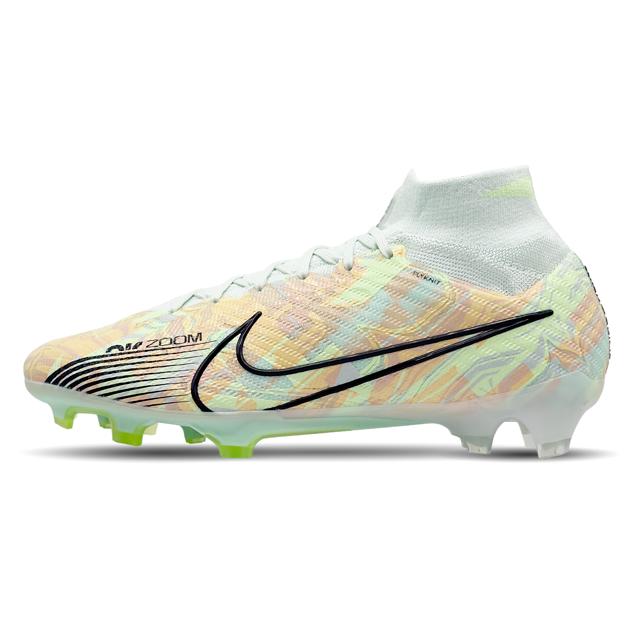 Entdecke den Nike Mercurial Zoom Superfly 9 Elite FG (DJ4977-343) erhältlich auf STUNNINGBOOTS.com. Dieser Schuh bietet ultimative Geschwindigkeit und Präzision für anspruchsvolle Spieler auf festem Boden. Ausgestattet mit innovativer Technologie und außergewöhnlichem Tragekomfort, ist er die perfekte Wahl für alle, die das Spiel dominieren möchten. Mit seinem auffälligen Design und seiner erstklassigen Performance wirst du auf dem Platz herausragen. Bestelle jetzt und hebe dein Spiel auf das nächste Level!