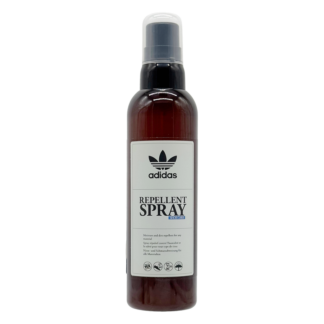 Entdecke das Adidas Imprägnierspray [CI4672] auf STUNNINGBOOTS.com. Dieses hochwertige Spray schützt deine Schuhe zuverlässig vor Feuchtigkeit und Schmutz, damit sie länger wie neu aussehen. Einfach anzuwenden und perfekt für alle Arten von Schuhen, um ihren Tragekomfort und ihre Haltbarkeit zu maximieren.