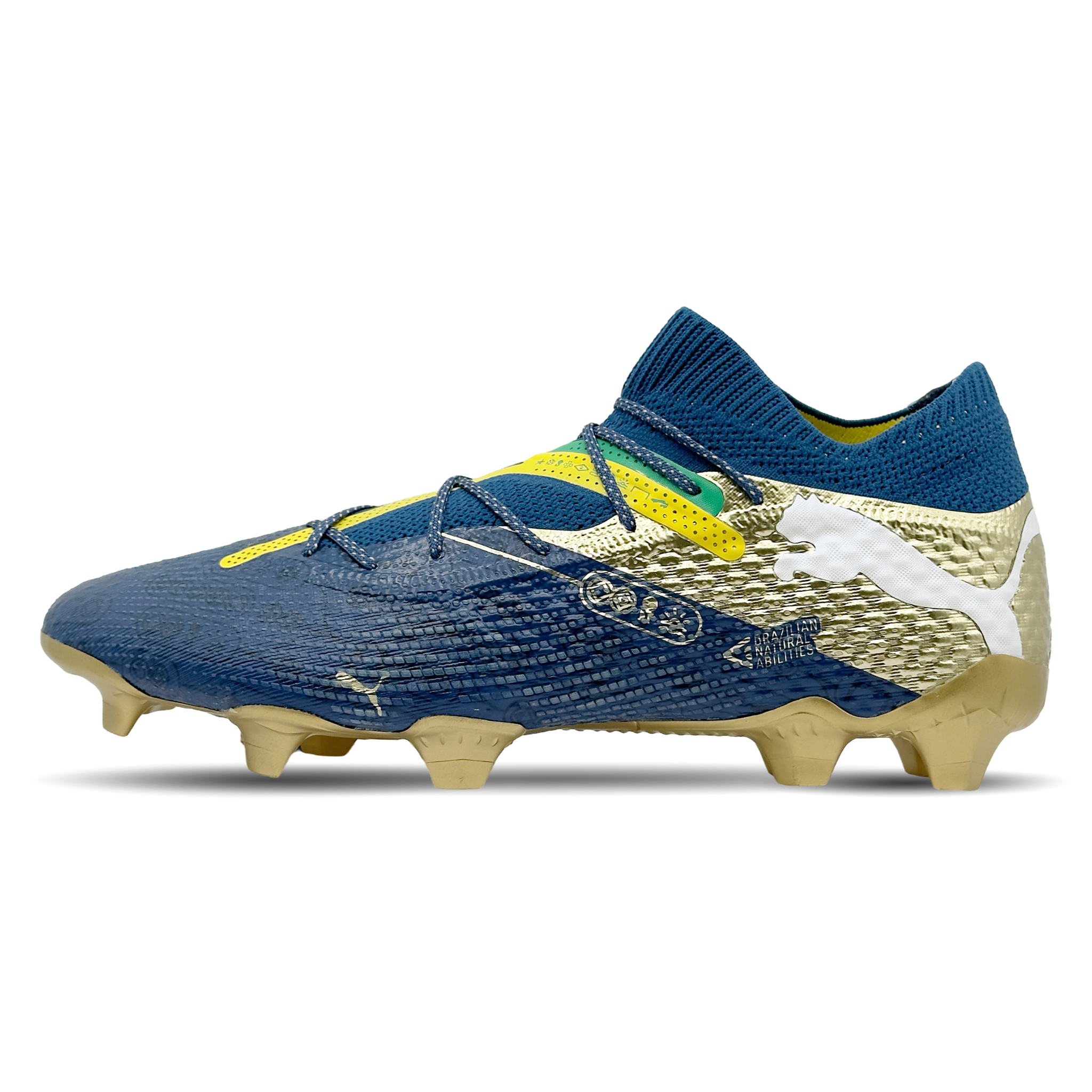 Tauche ein in die Welt des Fußballstars Neymar Jr. mit den Puma Future 7 Ultimate BNA FG/AG (108079-01) Fußballschuhen. Diese exklusive Edition bietet nicht nur Stil, sondern auch eine überragende Leistung auf dem Spielfeld. Dank ihrer innovativen Technologie und ihrem modernen Design sind sie perfekt für Spieler, die nach Komfort, Kontrolle und Agilität streben. Bestelle jetzt und hebe dein Spiel auf ein neues Niveau!