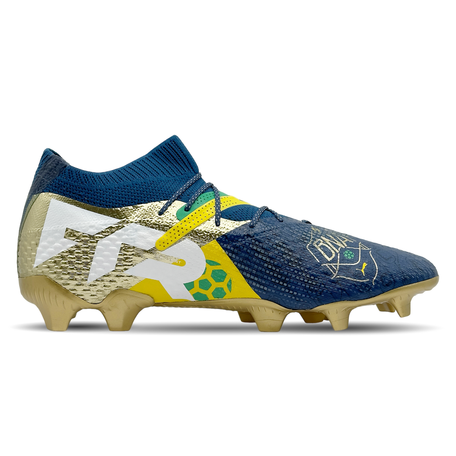 Tauche ein in die Welt des Fußballstars Neymar Jr. mit den Puma Future 7 Ultimate BNA FG/AG (108079-01) Fußballschuhen. Diese exklusive Edition bietet nicht nur Stil, sondern auch eine überragende Leistung auf dem Spielfeld. Dank ihrer innovativen Technologie und ihrem modernen Design sind sie perfekt für Spieler, die nach Komfort, Kontrolle und Agilität streben. Bestelle jetzt und hebe dein Spiel auf ein neues Niveau!