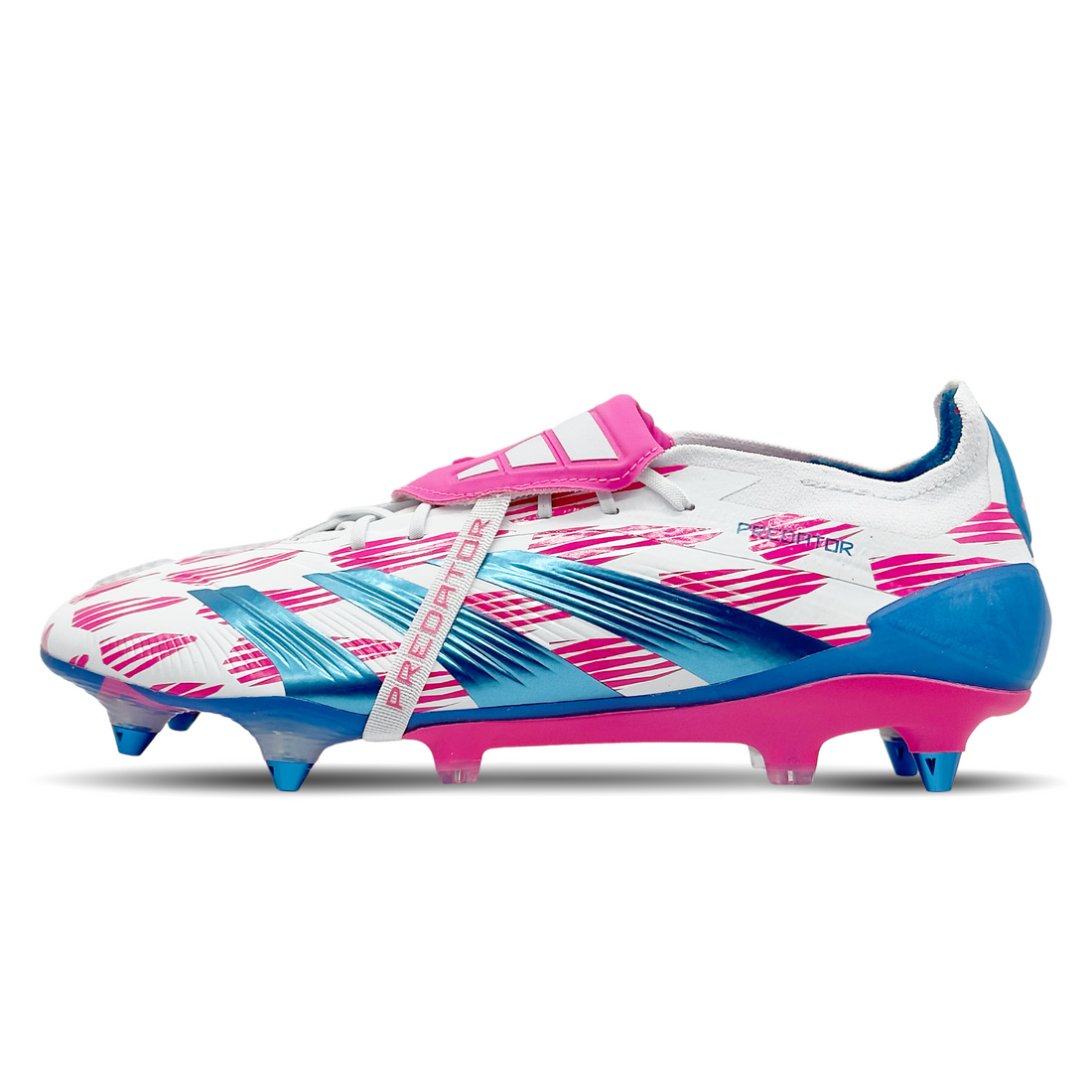 Erlebe ultimative Kontrolle und Präzision auf dem Platz mit den Adidas Predator Elite FT SG (IH5656) Fußballschuhen erhältlich auf STUNNINGBOOTS.com. Diese Hochleistungs-Fußballschuhe bieten überlegene Ballkontrolle durch innovative Demonskin-Technologie und ein anatomisches Design für nassen &amp; weichem Boden. Ideal für ambitionierte Spieler, die das Spiel dominieren wollen. Bestelle jetzt und bringe dein Spiel auf das nächste Level!